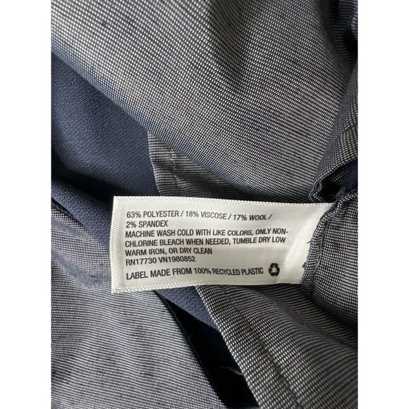 Goodfellow & Co Mens Slim Fit Navy Blue Dress Suit Pants 38Wx28L - Picture 5 of 5